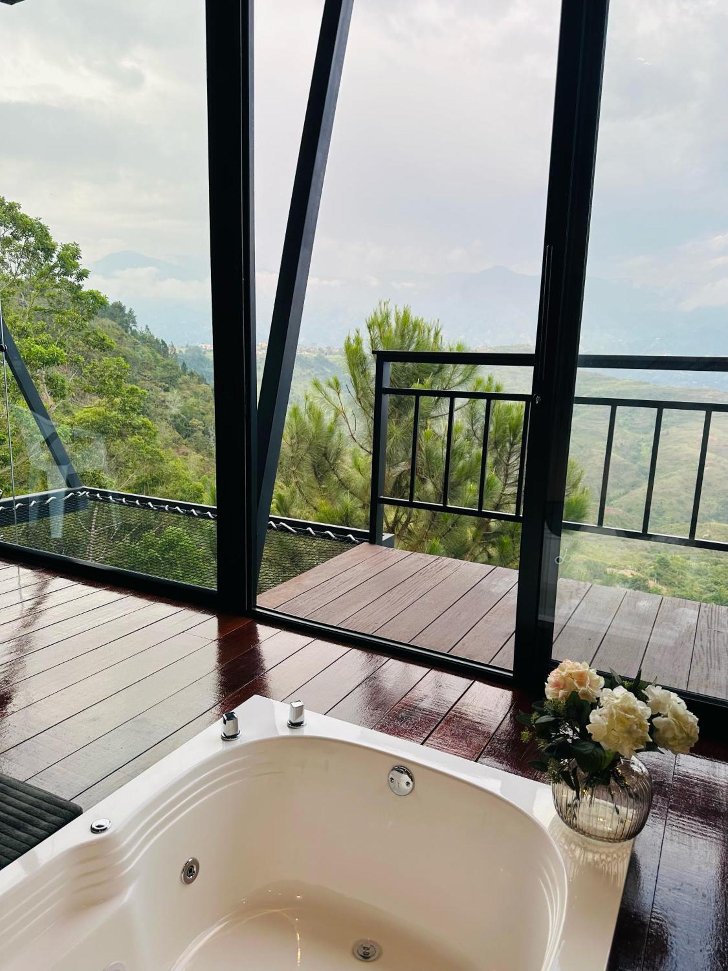 Vip Glamping Ruitoque, Hermosa Vista Floridablanca Bagian luar foto